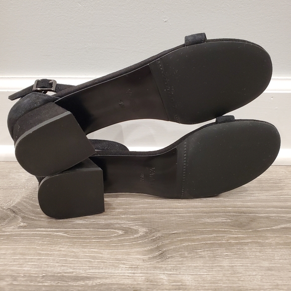 NEW VANELI Hadaya Ankle Strap Sandal In Black Prague Suede - Picture 5 of 6